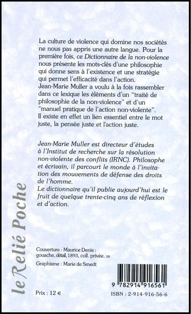 Dictionnaire de la non-violence